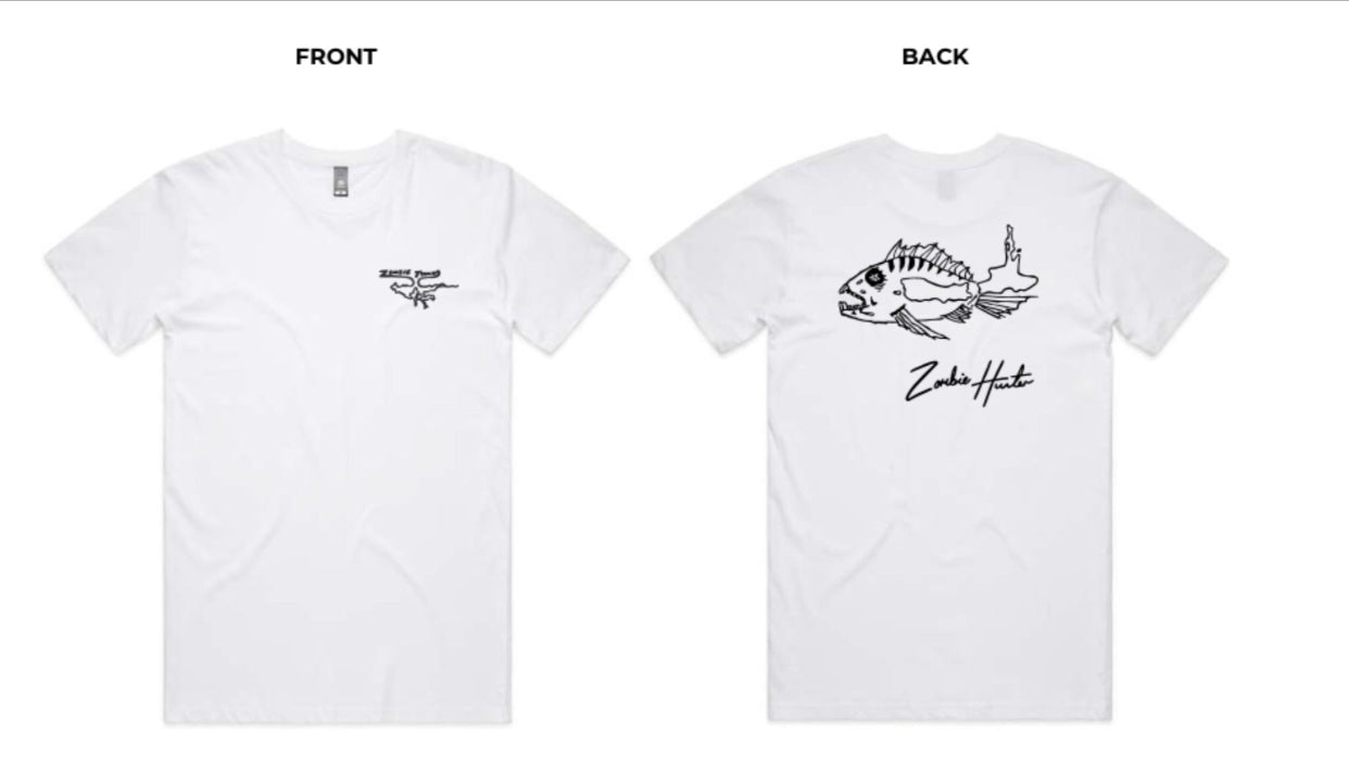 Zombie Town Original ‘Signature’ Tee Shirt ( black or white )