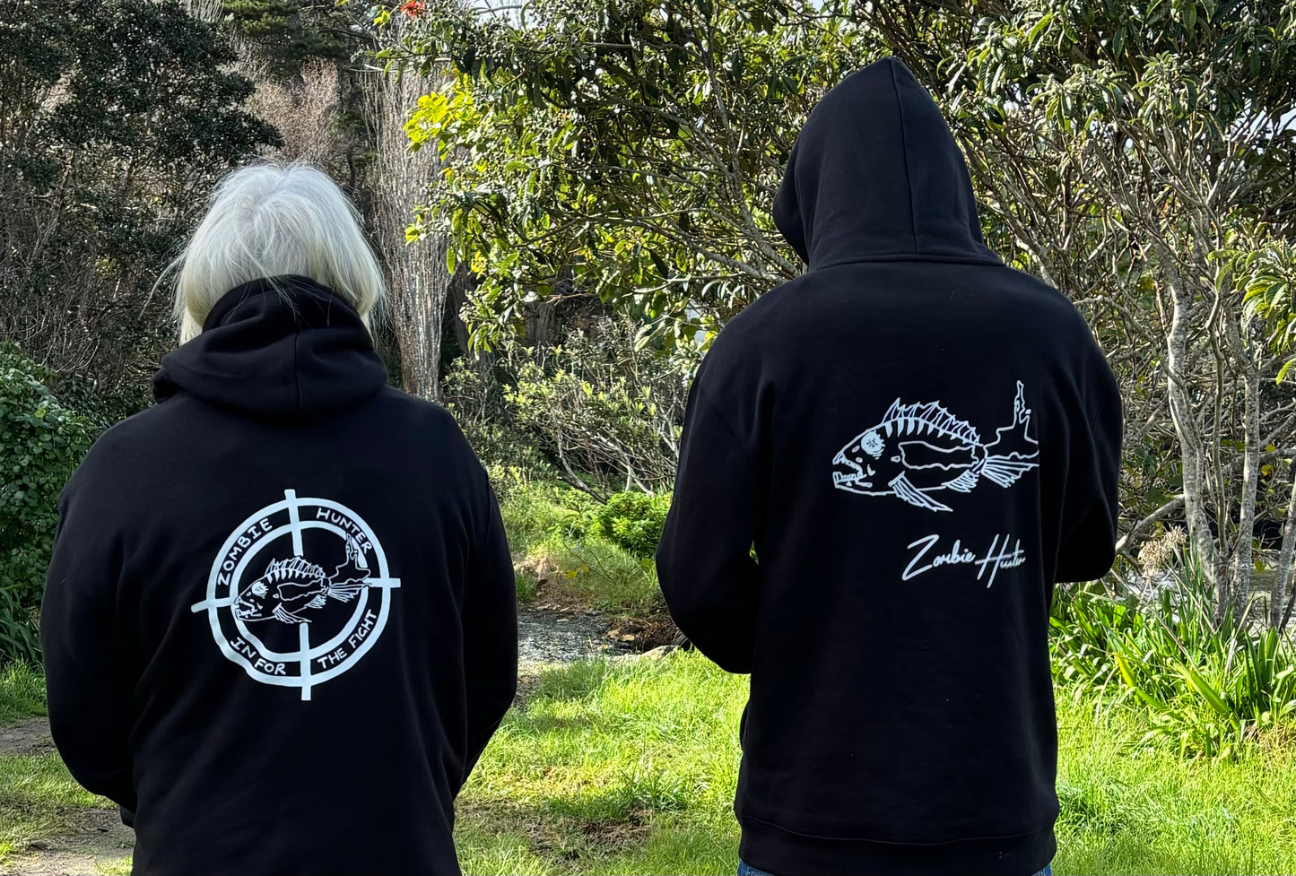 Zombie Town Original ‘Signature’ Hoody ( black or white )